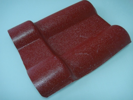 PVC SYNTHETIC RESIN TILE-RED